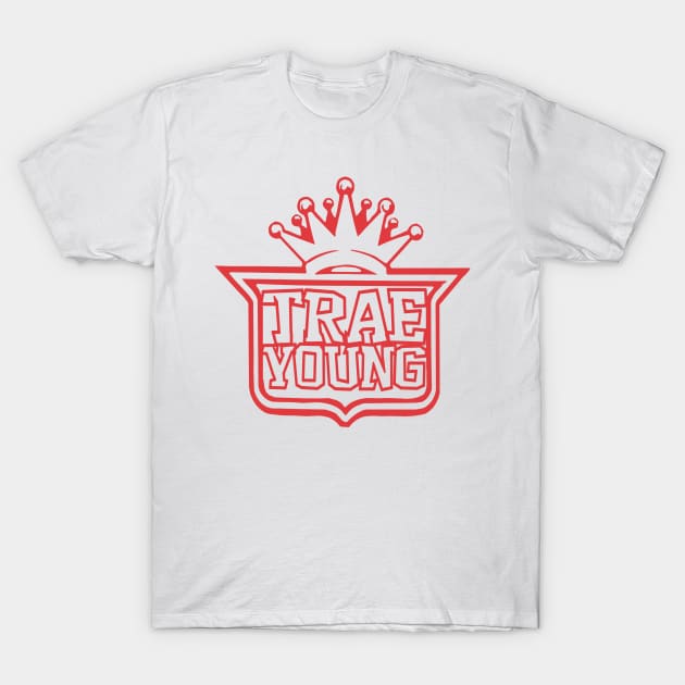 Trae Young Atlanta Hawks T-Shirt by IronLung Designs